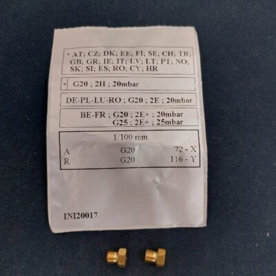 PB-gáz fúvóka szett G20/20