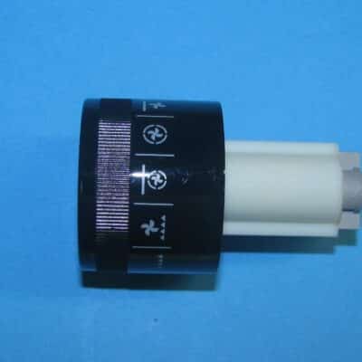 Sütő funkcióválasztó fekete forgatógomb