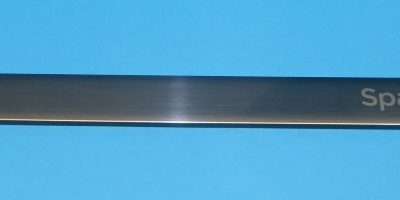 Fagyasztó fiókon díszcsík (fekete) SpaceBox felirattal