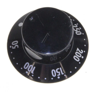 Sütő hőfokszabályzó fekete gomb