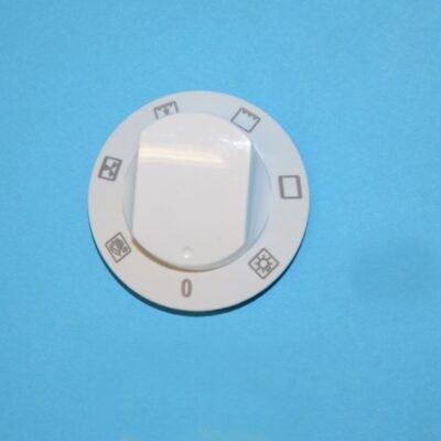 Sütő funkcióválasztó forgatógomb (fehér színben)