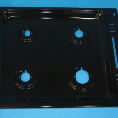 Tűzhely csepptálca fekete színben