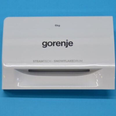 Mosógép mosószeradagoló előlap