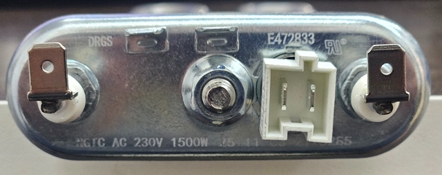 Mosógép fűtőtest hőérzékelővel (1500W) - Image 4